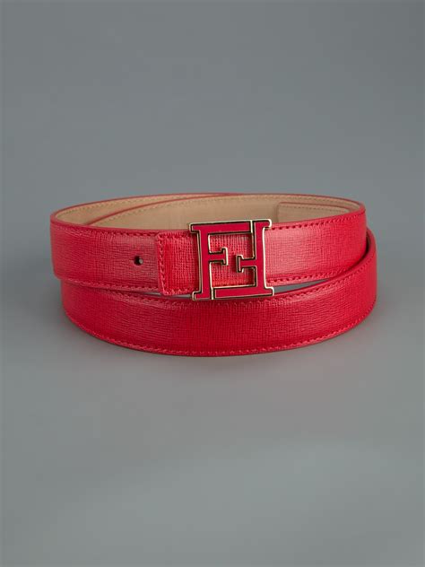 red fendi eyes belt|red fendi belt for sale.